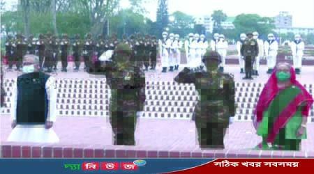 জাতীয় স্মৃতিসৌধে রাষ্ট্রপতি ও প্রধানমন্ত্রীর শ্রদ্ধা