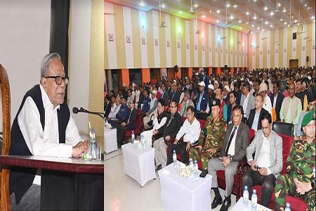 জনগণের সাথে সুসম্পর্ক বজায় রাখতে জনপ্রতিনিধিদের প্রতি আহ্বান রাষ্ট্রপতির