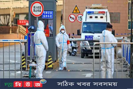 সাংহাইয়ে আজ থেকে লকডাউন