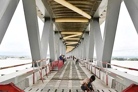 পদ্মা সেতুতে রেললাইন