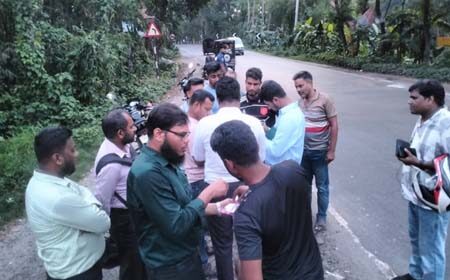 হাইড্রোলিক হর্ন জব্দ