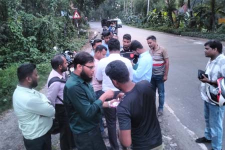 হাইড্রোলিক হর্ন জব্দ
