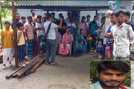 লিবিয়ায় বন্দি যুবক