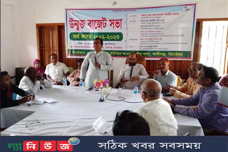 রাখালগাছি ইউনিয়নের বাজেট ঘোষণা