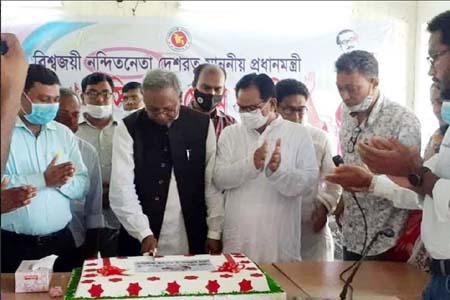 রাণীনগরে প্রধানমন্ত্রী শেখ হাসিনার ৭৫ তম জন্মদিন উদযাপন