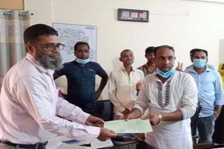 মনোনয়ন ফরম জমা