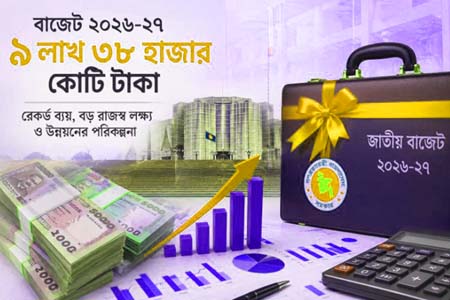 রেকর্ড বাজেট ঘোষণা