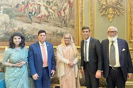 ঋষি সুনাকের সঙ্গে শেখ হাসিনার দ্বিপক্ষীয় বৈঠক