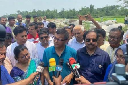 সারা দেশে কমে এসেছে নদীভাঙন -এনামুল হক শামীম
