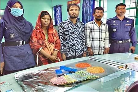 নোয়াখালীতে ইয়াবা ও নগদ টাকাসহ ৩ রোহিঙ্গা আটক 