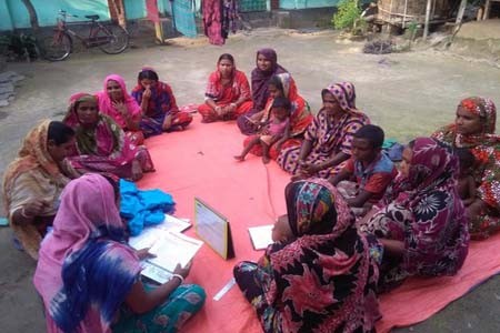হতদরিদ্র নারীদের পুষ্টি ও স্বাস্থ্য শিক্ষায় অবদান রাখছেন ২৮পুষ্টিযোদ্ধা এলএসপিগণ