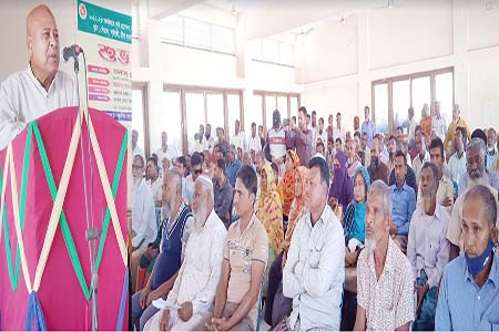 ধামইরহাটে ৩ হাজারের অধিক কৃষকের কৃষি প্রনোদনা বিতরণ করলেন এমপি শহীদ