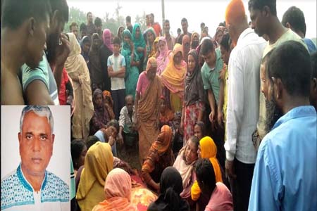 ট্রেনের ধাক্কায় চেয়ারম্যানের মৃত্যু