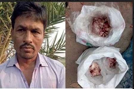 হরিণের মাংস বলে গরুর মাংস