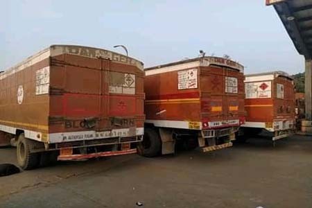 বেনাপোল বন্দর দিয়ে ১২০ মেঃটন বিস্ফোরক আমদানি