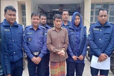 বগুড়ার নন্দীগ্রামে সাজাপ্রাপ্ত ডাকাত গ্রেপ্তার