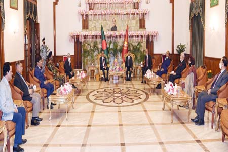 রাষ্ট্রপতির সাথে সার্চ কমিটির বৈঠক