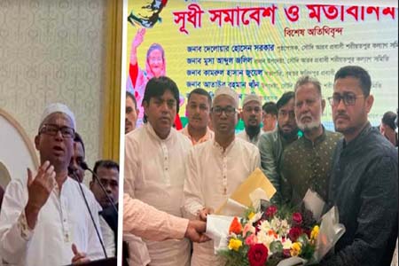 বিশ্বে বাংলাদেশের সম্মান বৃদ্ধি করেছেন শেখ হাসিনা -এনামুল হক শামীম