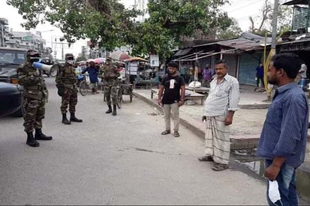 শার্শায় জরিমানা আদায়