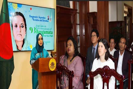 মুজিবের জন্মবার্ষিকী উদযাপন