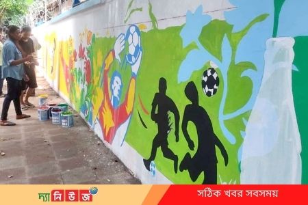 ফুটবল বিশ্বকাপের উন্মাদনা শুরু বাংলাদেশে