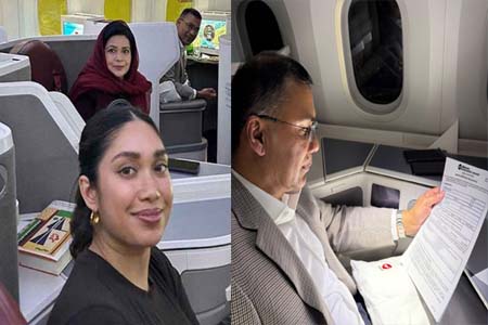 দেশের পথে তারেক রহমান