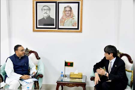 বাণিজ্য প্রতিমন্ত্রীর সাথে জাপানের রাষ্ট্রদূতের সাক্ষাৎ