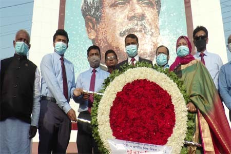 শ্রদ্ধানিবেদনসহ নানা কর্মসূচির মাধ্য দিয়ে যশোরে বঙ্গবন্ধুর জন্মবার্ষিকী পালন