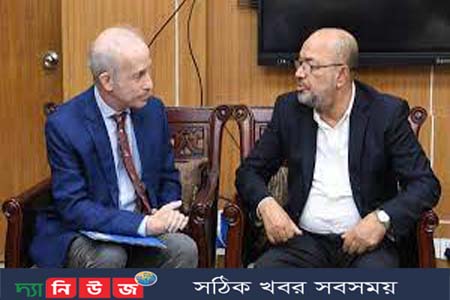 ত্রাণ প্রতিমন্ত্রীর সাথে ইউনিসেফ কান্ট্রি রিপ্রেজেন্টেটিভ