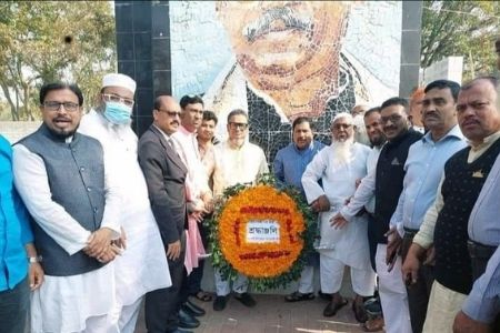 মধুখালীতে ঐতিহাসিক ৭মার্চ পালন