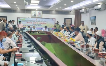 চেয়ারম্যানের শপথ গ্রহণ