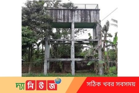 নাগেশ্বরীতে অকেজো হয়ে পড়ে আছে বরেন্দ্র বহুমূখী উন্নয়ন প্রকল্পের খাবার পানি সরবরাহ প্রকল্প