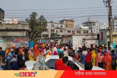 শ্রম ভবনে চুক্তির পরেও বেতন পায়নি শ্রমিকরা