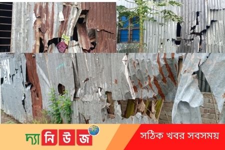 সালথার আটঘরে দুই গ্রুপের সংঘর্ষ: বাড়িঘর ভাঙচুর, আহত-১০