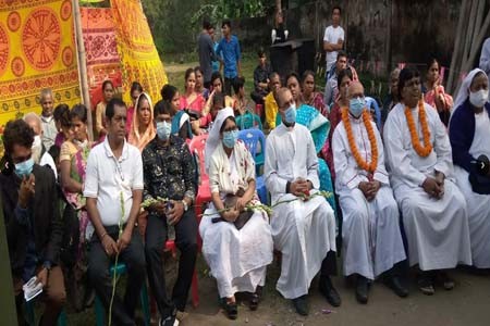আগৈলঝাড়ায় মারীয়া গির্জা উদ্বোধন