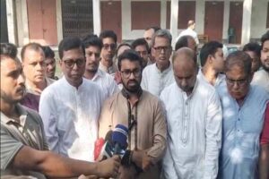 জামায়াতের এমপিরা আমিরকে আল্লাহর ওলি হিসেবে উপস্থাপনের চেষ্টা করছেন -রাশেদ খাঁন