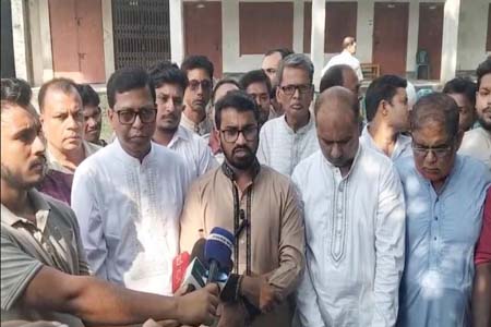 জামায়াতের এমপিরা আমিরকে আল্লাহর ওলি হিসেবে উপস্থাপনের চেষ্টা করছেন -রাশেদ খাঁন