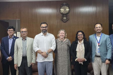 যুব ও ক্রীড়া প্রতিমন্ত্রীর সাথে ইউনেস্কো প্রতিনিধির নেতৃত্বে জাতিসংঘের প্রতিনিধি দলের সাক্ষাৎ