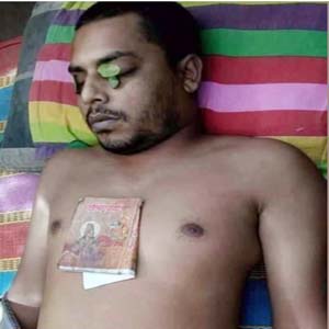 বগুড়ায় স্ত্রীর শ্রীলতাহানির প্রতিবাদ করায় অমৃত রায়কে হত্যা রিফাতের