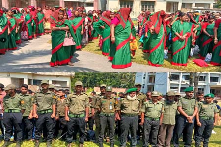 আগৈলঝাড়ায় পূজার ডিউটিতে আনসার কমান্ডারদের ঘুষ বানিজ্যর অভিযোগ