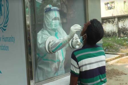 যশোরে র্যাপিড এন্টিজেন পরীক্ষা শুরু