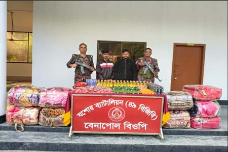 বেনাপোলে বিজিবির অভিযানে