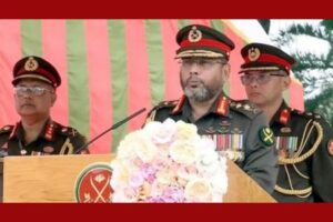 সেনাবাহিনীকে প্রশিক্ষিত, সুশৃঙ্খল ও পেশাদার বাহিনী হিসেবে গড়ে তোলার প্রত্যয় সেনাবাহিনী প্রধানের