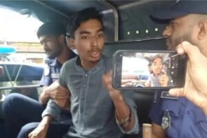 থানা-পুলিশ পুড়ানো বলা ভাইরাল সমন্বয়ক মাহাদীসহ ৩ জন আটক