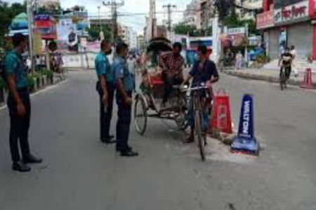 কঠোর লকডাউনের প্রথম দিনে রাজধানীতে আটক ৪০৩
