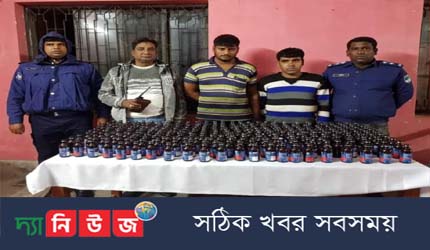 যশোরের শার্শায় ৩০০পিস ফেনসিডিলসহ আটক- ২