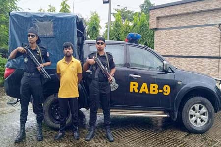 শাবিপ্রবি ছাত্রলীগের সাধারণ সম্পাদক গ্রেপ্তার