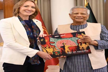 হাই কমিশনারে সাক্ষাৎ