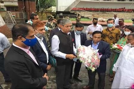 হাই কমিশনার মোহাম্মদ ইমরানের বেনাপোল বন্দর পরিদর্শন