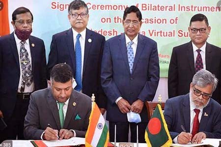 বাংলাদেশ ও ভারতের মধ্যে কৃষিক্ষেত্রে দ্বিপাক্ষিক সহযোগিতা বিষয়ে সমঝোতা স্মারক নবায়ন
